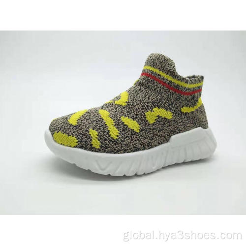 Children'S Casual Shoes Child Flyknit Sports Shoes Supplier